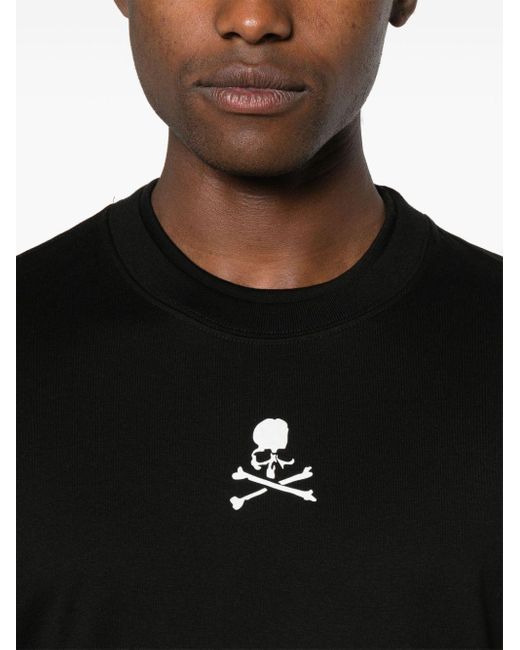 MASTERMIND WORLD Black Layered-effect T-shirt for men