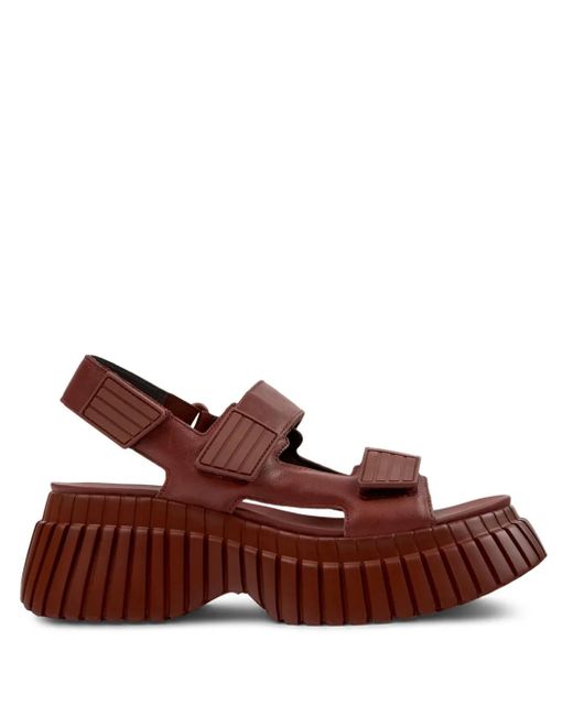 Camper Brown Bcn Sandals