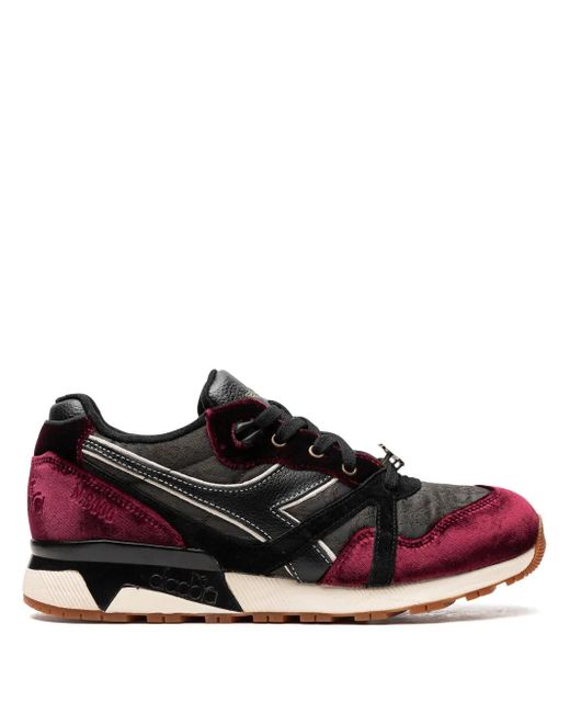Diadora Black X 24 Kilates X Sabotage N9000 "In Vino Veritas" Sneakers