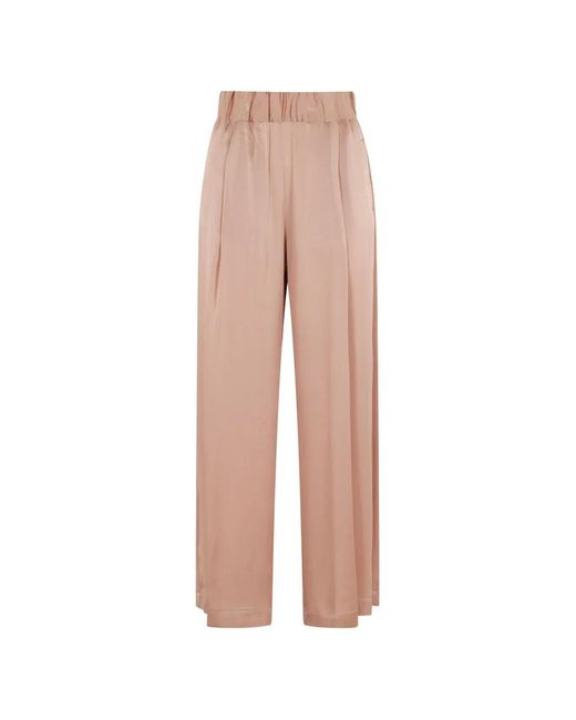 Semicouture Pink Jhonny Elasticated Trousers