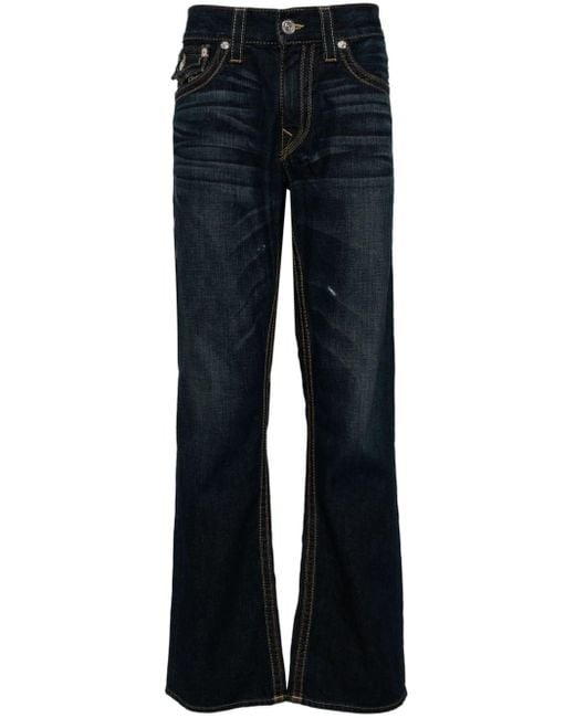 True Religion Blue Billy Bootcut Jeans for men