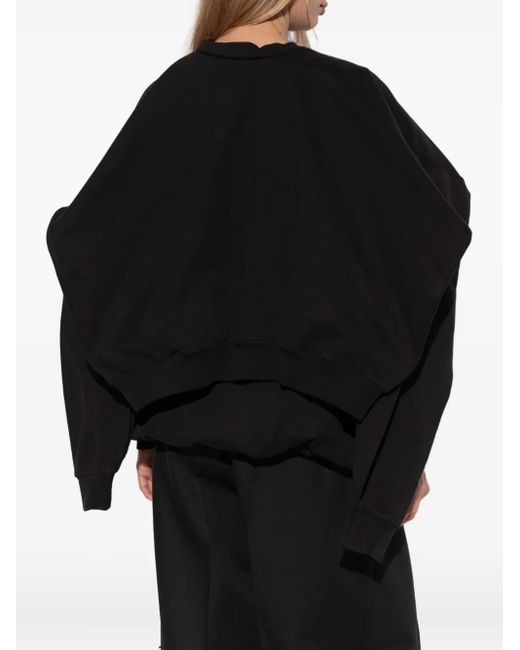 Vetements Blue Double Layered Sweatshirt