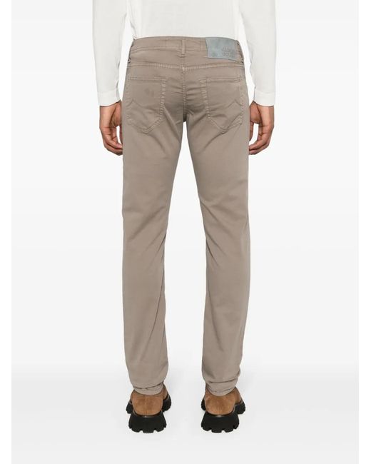 Jacob Cohen Natural Nick Slim-Fit Trousers for men