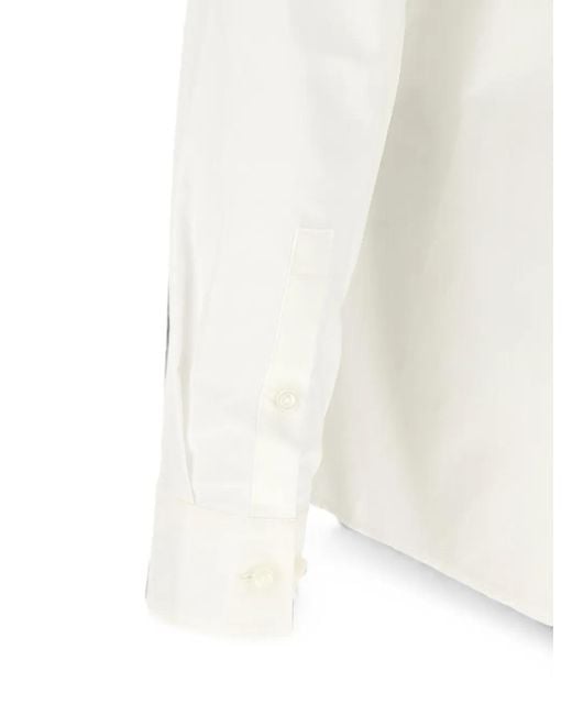 Boss White Long-Sleeved Shirt for men
