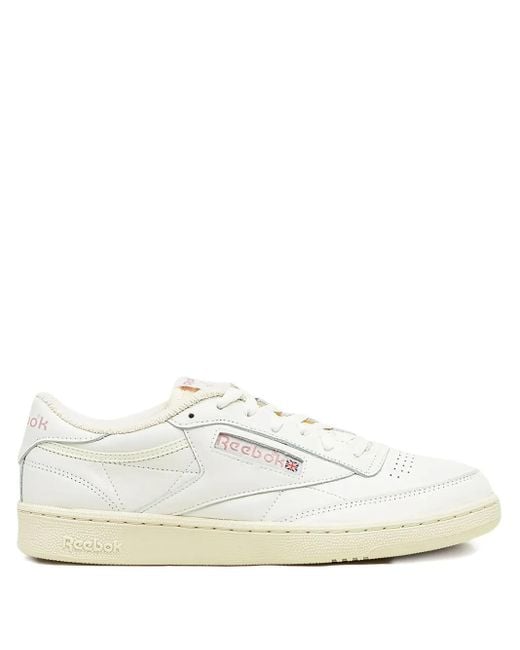 Reebok White Club C 85 Vintage Sneakers for men