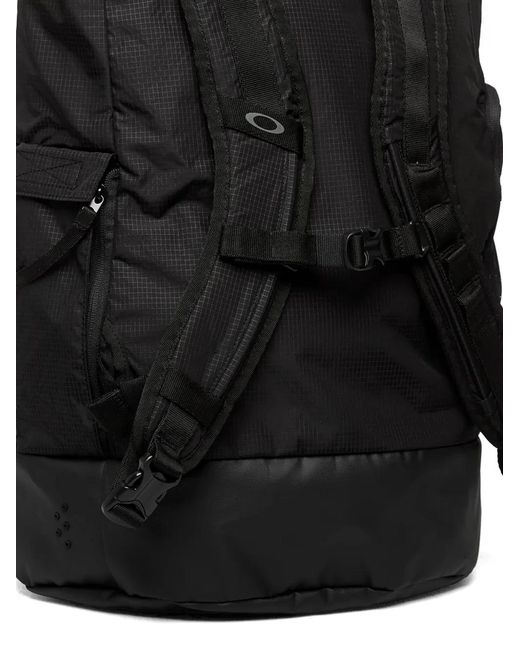 Oakley Black Buckle-Strap Backpack