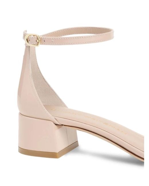 Stuart Weitzman Natural 35Mm Nudist Sandals