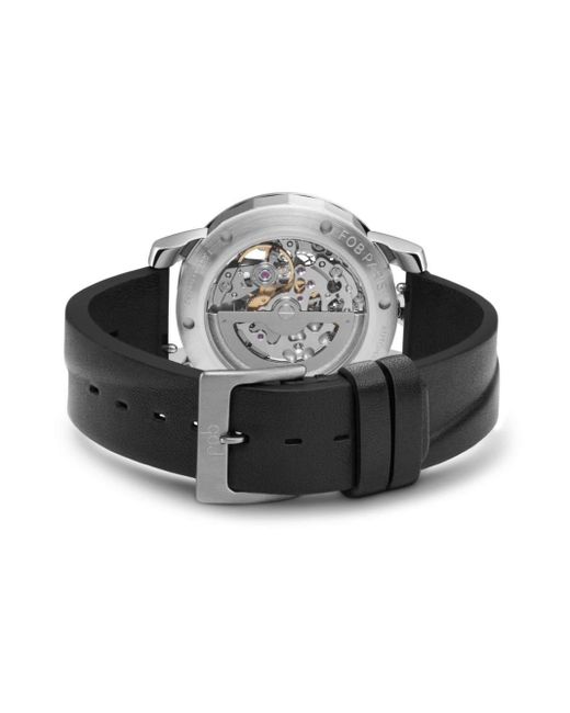 Fob Paris R360 Zilveren Horloge in het Black