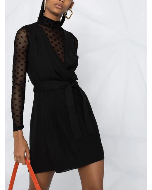 Vestido Con Cinturón DSquared² de color Black