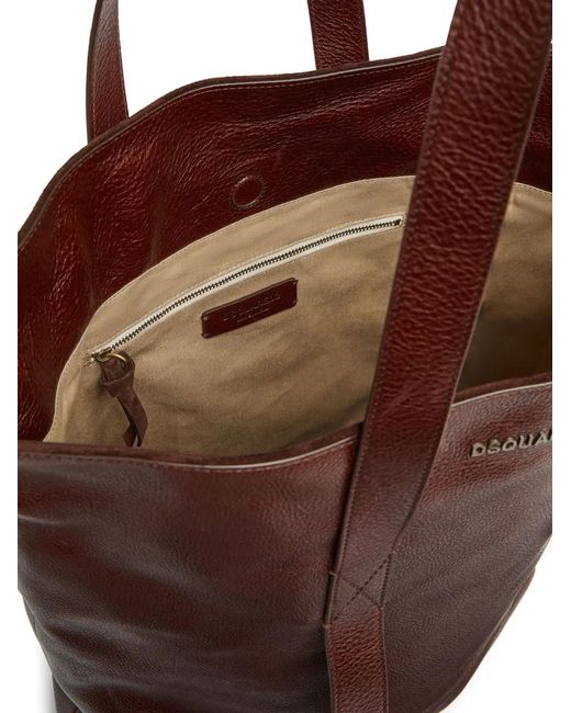 Borsa Tote di DSquared² in Brown