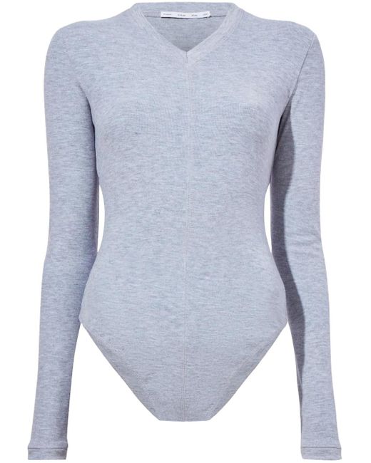 Proenza Schouler Blue Delaney Bodysuit
