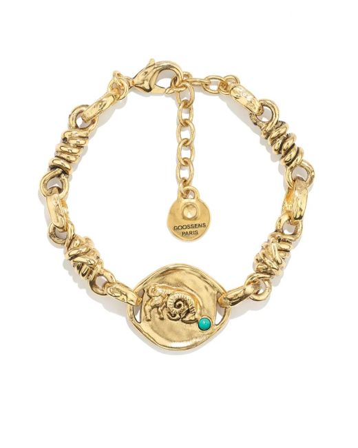 Bracelet Talisman Astro Aries Goossens en coloris Metallic
