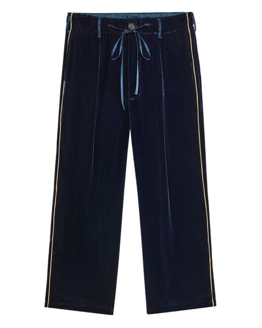Pierre Louis Mascia Kanpur サイドストライプ パンツ Blue