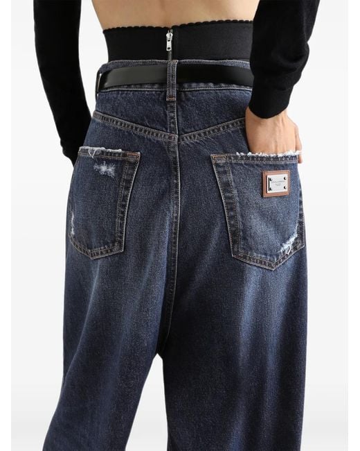 Dolce & Gabbana Blue Denim Trousers