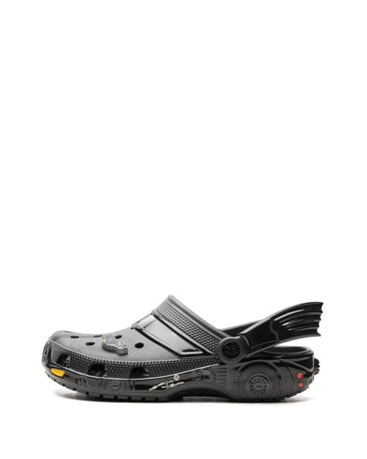 CROCSTM Black Classic Clog "Batmobile" Sandals for men