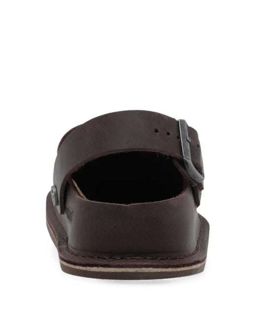 Birkenstock Black Lutry Premium Oiled Leather Mules