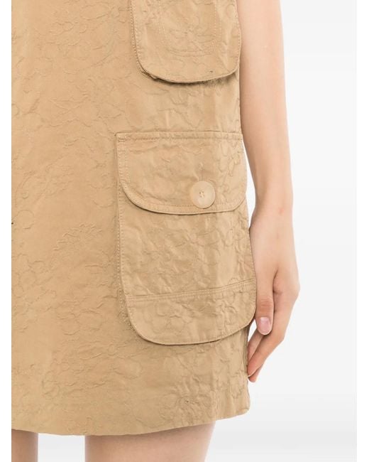 JNBY Natural Robe À Broderie Florale