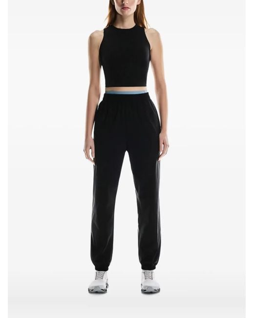 On Shoes Black Racerback Crop Top