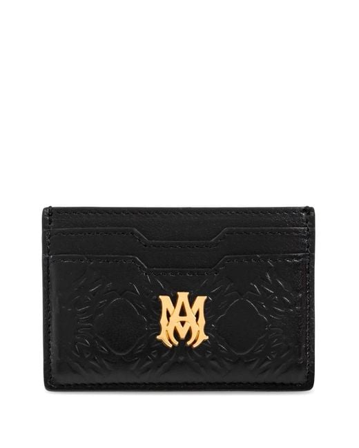 Amiri Black M.A. Card Holder for men