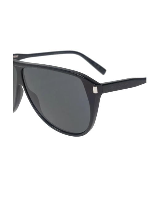 Saint Laurent Gray 731 Gaspar Sunglasses for men