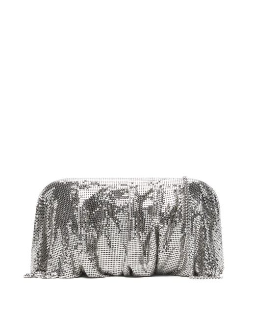 Clutch La Grande Venus Con Catena di Benedetta Bruzziches in Gray