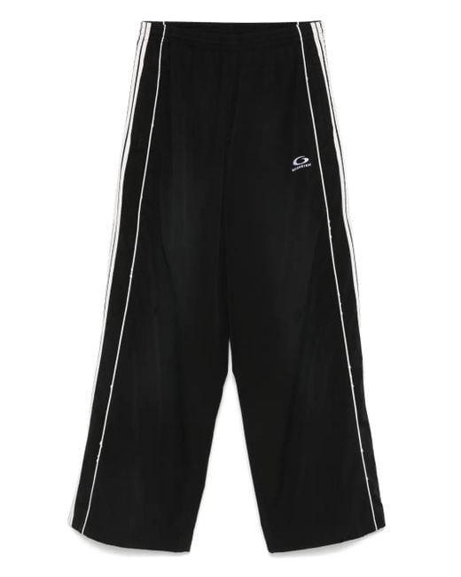 メンズ Balenciaga Side-stripe Track Pants Black