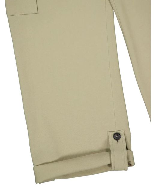 Ferragamo Natural Cargo Trousers
