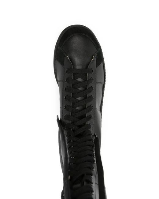 Patrizia Pepe Black Boxeur Skin '93 Sneakers