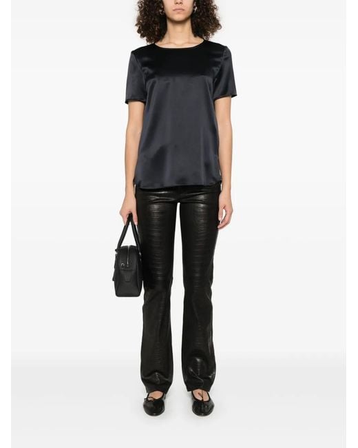 Max Mara Black Dida Blouse