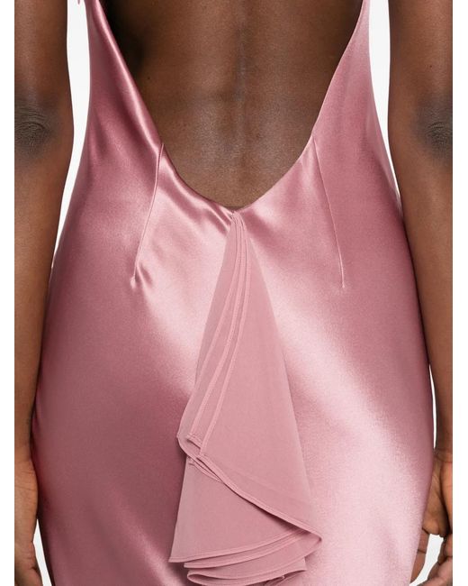 retroféte Pink Ambrosia Gown Dress