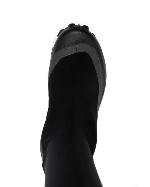 MM6 MAISON MARGIELA X SALOMON Black Thigh-Length Chunky Boots