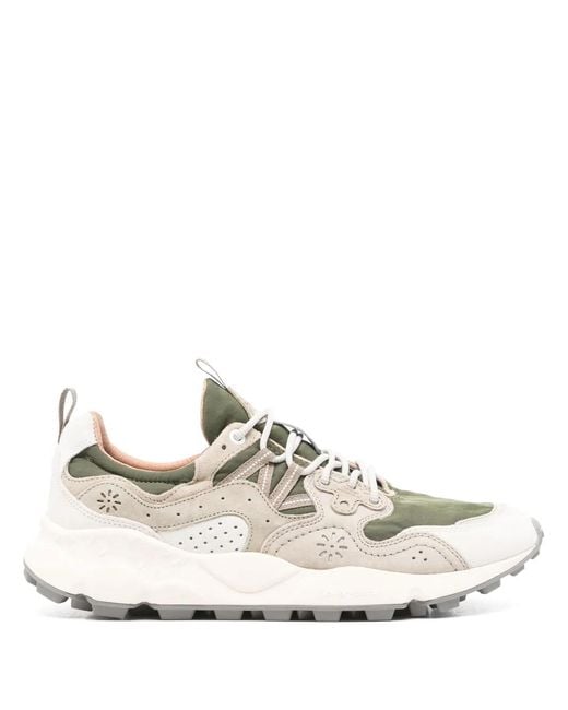 Flower Mountain White Yamano 3 Sneakers for men
