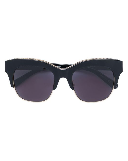 Falabella chain sunglasses di Stella McCartney in Black
