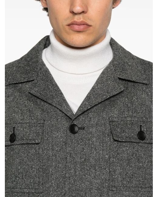 Tagliatore Gestrickter Anzug in Gray für Herren