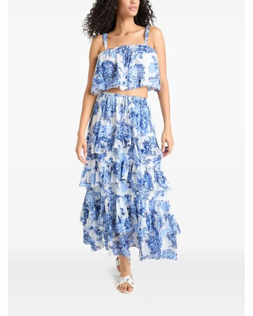 Cinq À Sept Blue Kandra Top