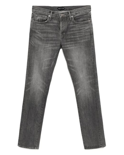 メンズ Tom Ford ストレートジーンズ Gray