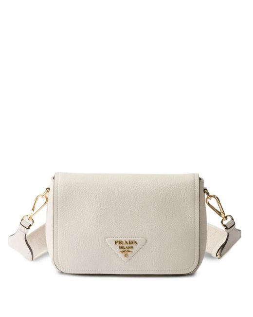 Borsa A Spalla di Prada in White