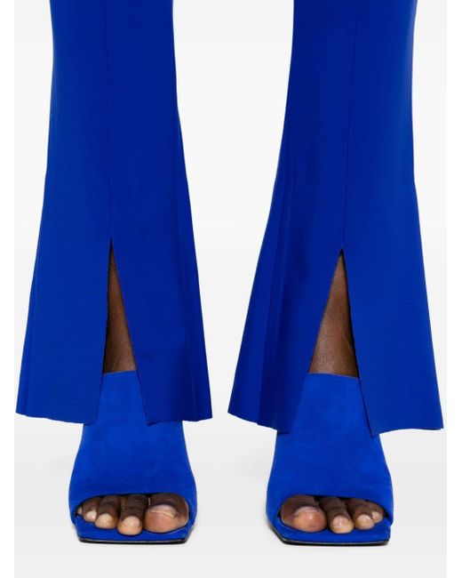 Spat bootcut leggings di Norma Kamali in Blue