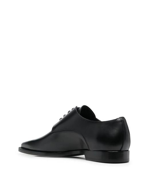 DSquared² Black New Punk Derby Shoes for men