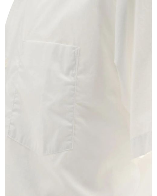 Camicia A Maniche Corte di Nonnative in White da Uomo