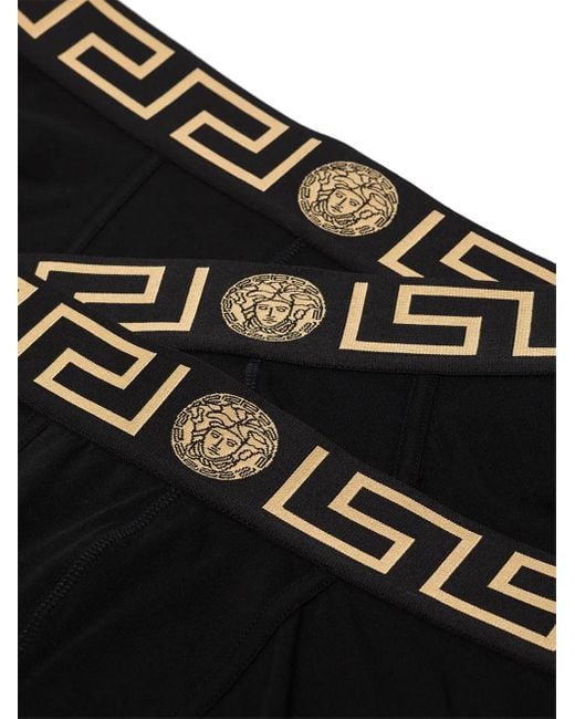 メンズ Versace ヴェルサーチェ ボクサーパンツ セット Black