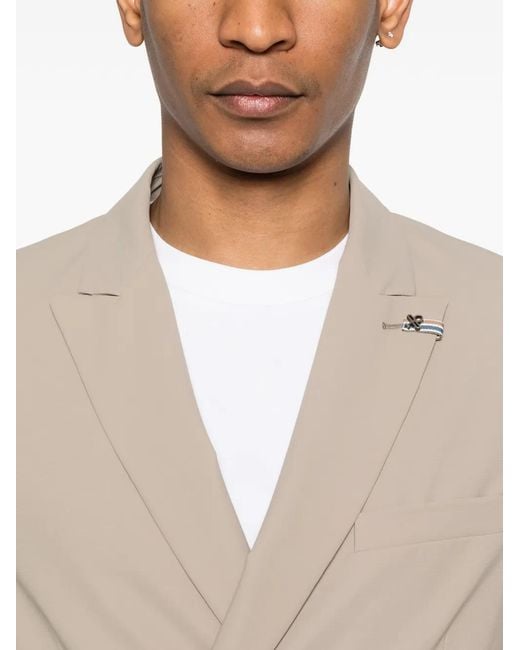DISTRETTO 12 Natural Active Double-Breasted Jacket for men