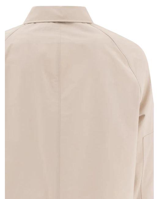 Vince Natural Button-Front Patch-Pocket Shirt Jacket for men