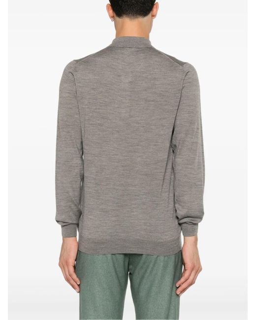 Polo di Fedeli in Gray da Uomo