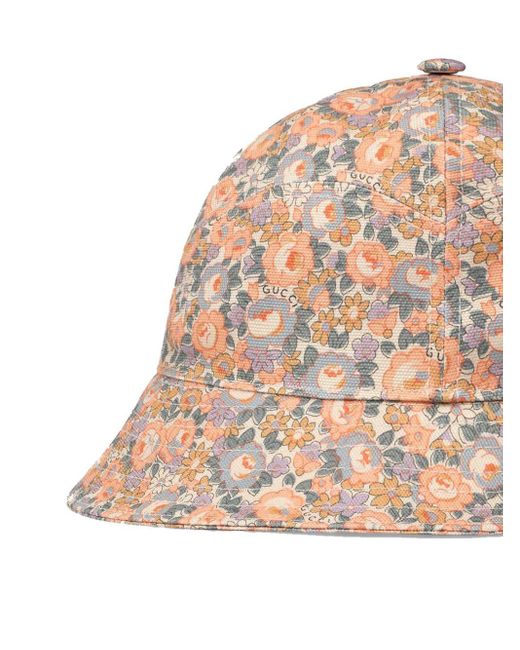 Gucci Liberty Floral Print Bucket Hat 
