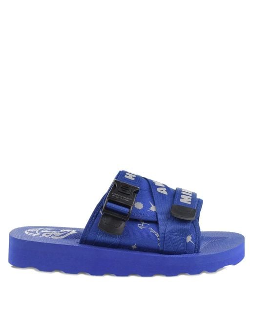 BBCICECREAM Blue Spacewalker Ii Slides for men