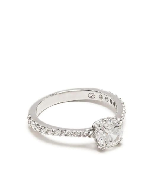 Swarovski Stilla カクテルリング White