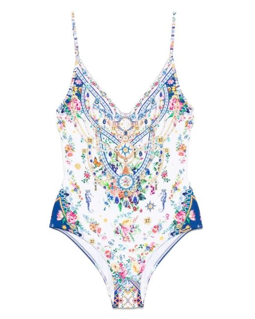 Camilla Blue Tiles Darls Swimsuit