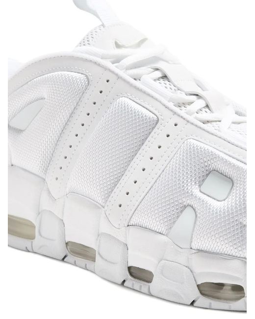 Nike White Uptempo Low Sneakers for men