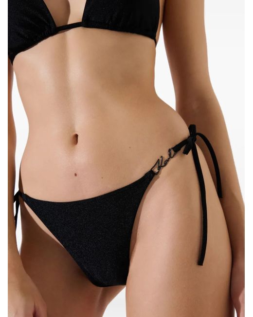 Karl Lagerfeld Black K/Essential Bikinihöschen